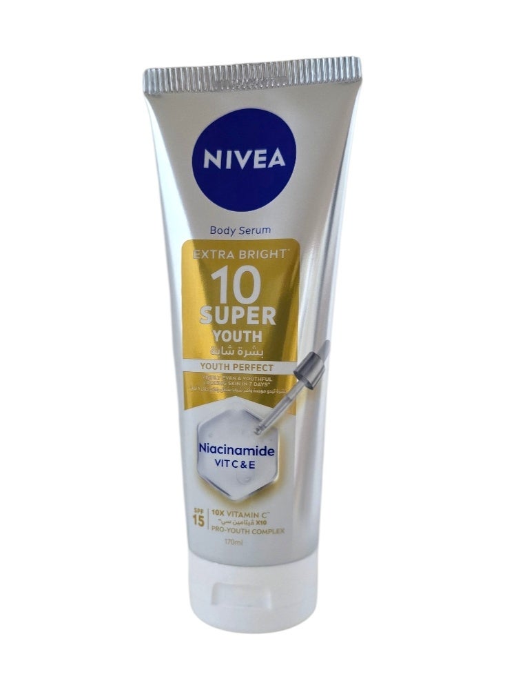 نيفيا سيروم للجسم فائق الإشراق، غني بالنياسيناميد وفيتامينات C و E، 170 مل - Image 2